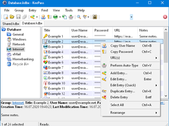 KeePass Screenshot 1
