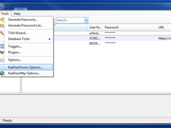 KeePassForms Screenshot 1