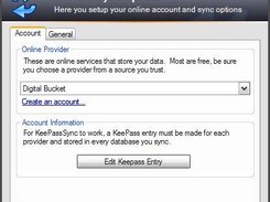 KeePassSync Options