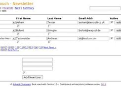 Forms to Interact with the SQLite Database