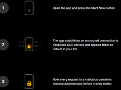 KeepSolid DNS Firewall Screenshot 1