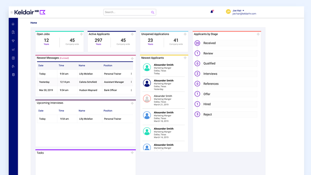 KeldairHR Screenshot 1