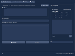 Post Downloader Tab