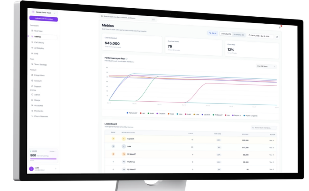 Kendo AI Screenshot 1