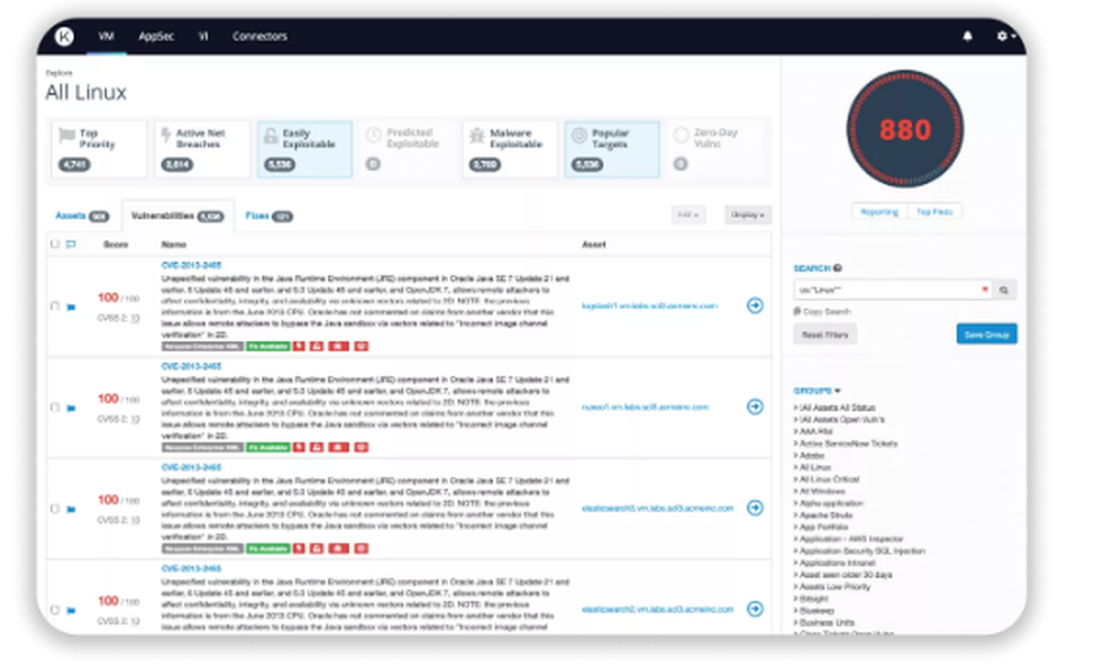 Cisco Vulnerability Management Screenshot 1