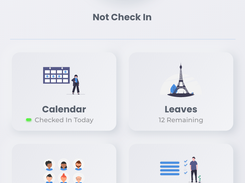 KENT CamAttendance - Dashboard