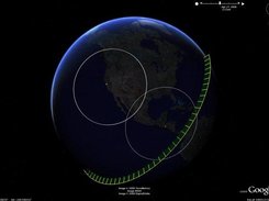 KML Output of orbit from python based KepCalc