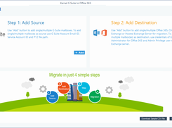 Kernel G Suite to Office 365 Screenshot 1