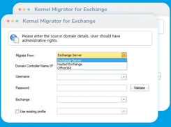 Kernel Migrator for Exchange Screenshot 1