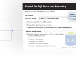 Kernel for SQL Database Recovery Screenshot 1