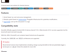 KernelSU Screenshot 1