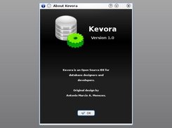 2. Kevora 1.0 - New About Window (and Credits Window)