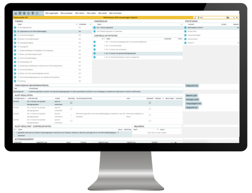 Key Control Dashboard Screenshot 1
