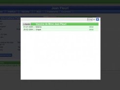 Liste d'enregistrements