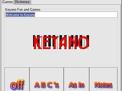 Keyano: Keyboard/Piano sounds & helps kids learn their ABCs!
