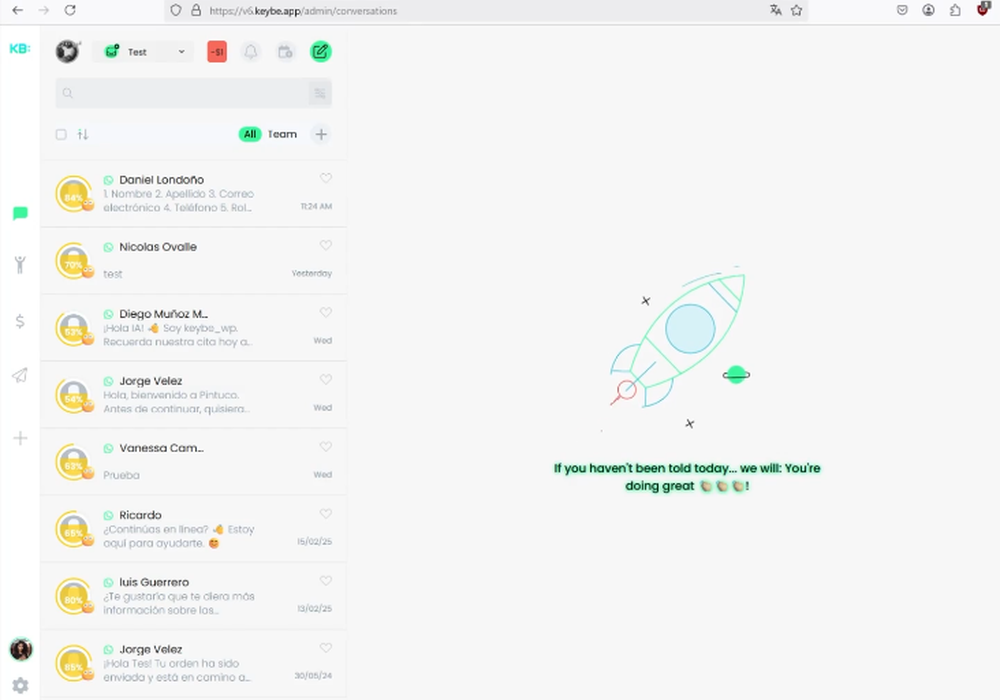 Keybe SmartChat Screenshot 1