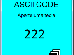 keyboard ascii with keys pressed