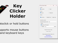 A description of Mouse Keyboard Clicker Holder