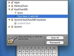 KeyChainDD main window only