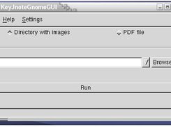 KeyJnoteGnomeGUI Screenshot 1