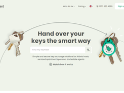 KeyNest's homepage