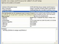 certificate properties dialog