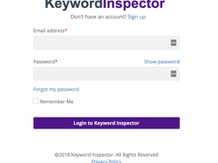 Keyword Inspector Screenshot 1