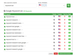 Keyword Tool Dominator Screenshot 1