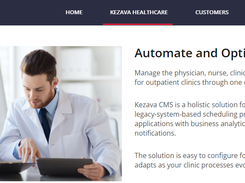 Kezava Clinic Management System Screenshot 1