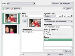 The main application window (KDE3)