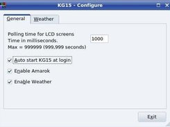 KG15 Configure general