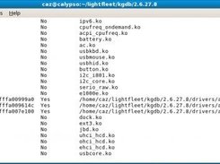 bottom of loading symbols of loadable modules