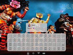 On screen keyboard