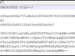 Example of a Khoorio encrypted file