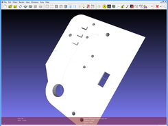 3D wrl model solder side (view in meshlab)