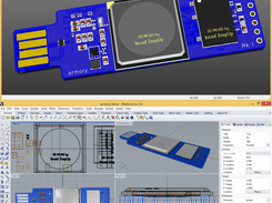 kicad StepUp: USB armory Kicad EDA and MCAD comparison