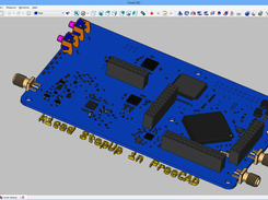 kicad StepUp: hackrf-one imported in FreeCAD
