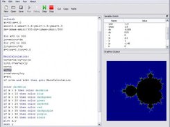 Syntax highlighting and Mandelbrot set