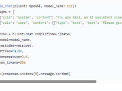 Kimi K2 Screenshot 1