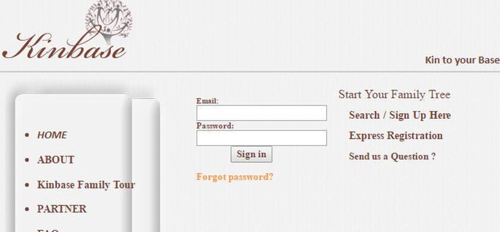 Kinbase CRM Screenshot 1