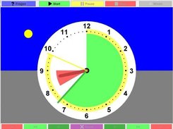 Clock Learning Screen (Interactive)