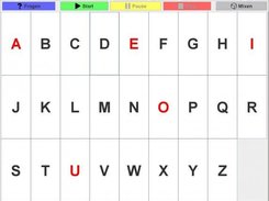 Letters Learning Screen