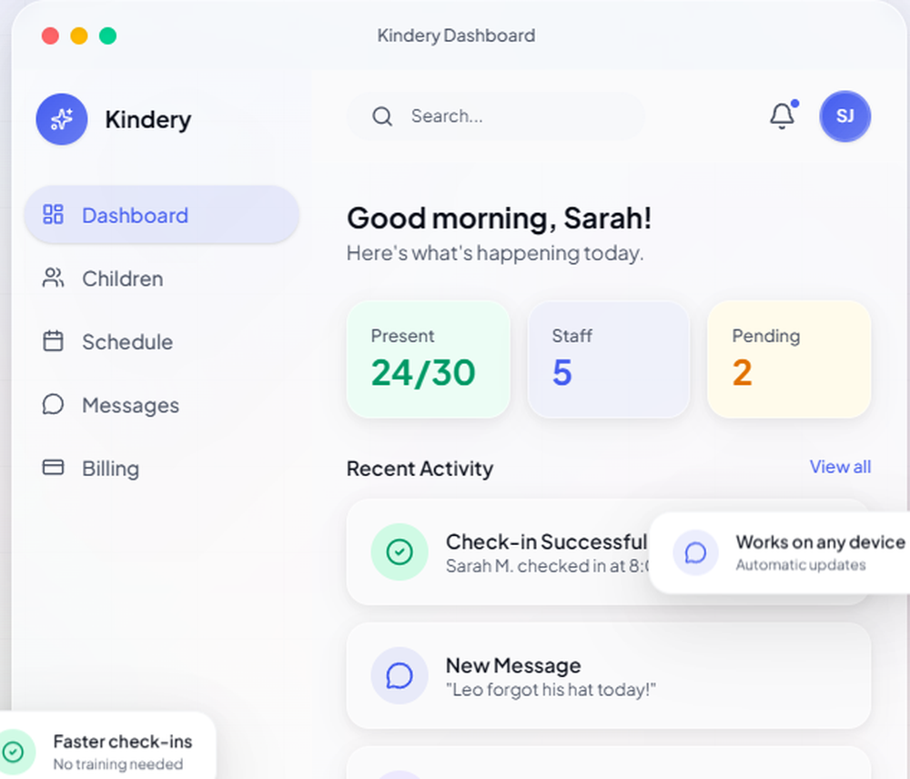Kindery Screenshot 1