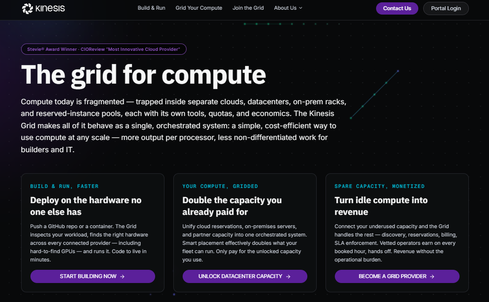 Kinesis Network Screenshot 1