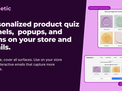 Personalized product quiz funnels that work in your Shopify store and as interactive emails. 
