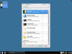 Choose KC gadget under KDE4