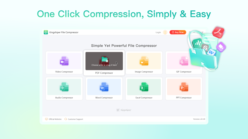 Kingshiper File Compressor Screenshot 1