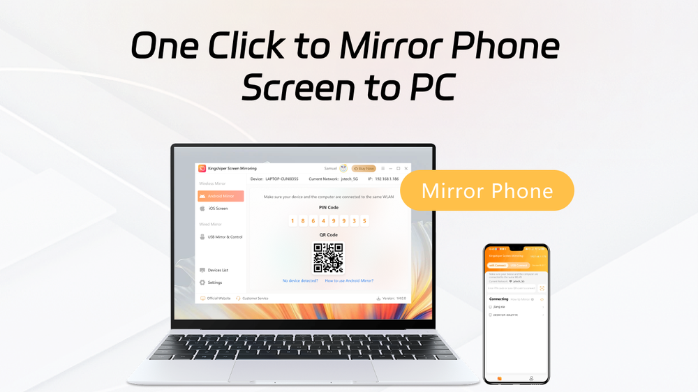 Kingshiper Screen Mirroring