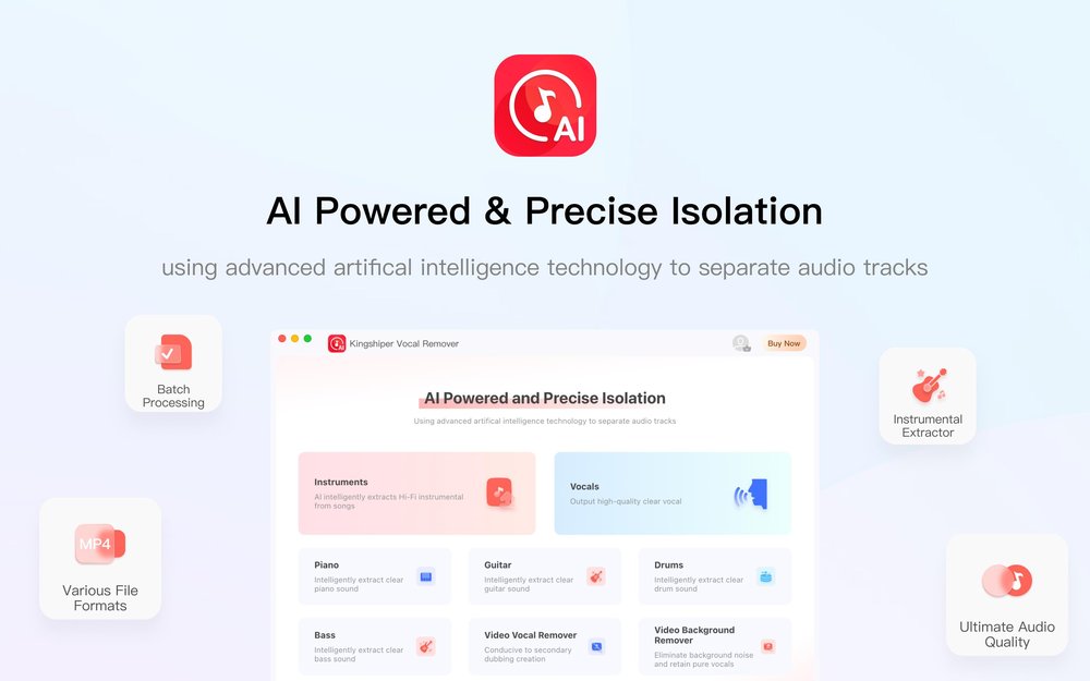 AI Powered & Precise Isolation