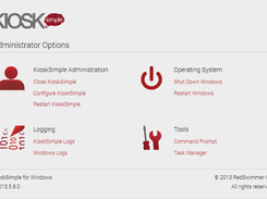 Kiosk Software Admin Panel